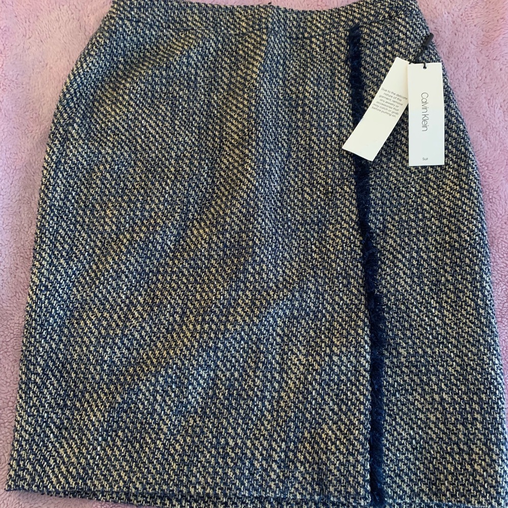 Calvin Klein tweed skirt